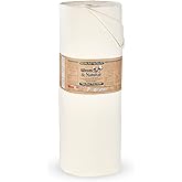 The Warm Company - Warm &amp; Natural Cotton Quilt Batting &ndash; 45" x 40 Yard Bolt &ndash; Premium Quilt &amp; Craft Batting for Sewing &amp; Quilting Projects