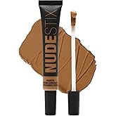Nudestix NUDEFIX Cream Concealer – Hydrating, Buildable Liquid Concealer for Dark Circles, Redness & Blemishes | Skincare-Infused, Natural Finish | Clean, Vegan & Fragrance-Free