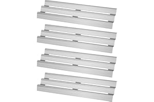 Damile 16.5 Inch Grill Heat Plates Heat Shield Burner Cover Flame Tamer, BBQ Gas Grill Replacement Parts for Napoleon 85-3072-8, 85-3082, 85-3083, LD485RSIB, M485RB, RSIB, LEX485/605/730 LE LD485