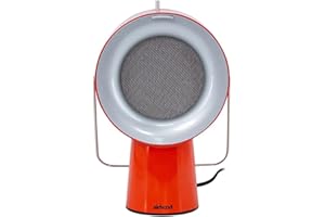 AirHood Wired Range Hood | Portable Kitchen Exhaust Fan with 2 Activated Charcoal Air Filter & Stainless-steel Oil Filter | Easy to Clean - Ideal for Indoor Cooktop Use (Cadmium Orange)