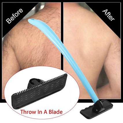 Manual Back Hair Shaver Men Razors Long Handle Shavers Body Hair
