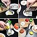 Duyoku Cheese Grater, with Cleaning Brush & Protector, Homsoph Perfect Citrus Zester for Parmesan, Lemon, Expert Slicer for Vegetables with Sharp Stainless Steel Blade, Tiny Pieces Grater