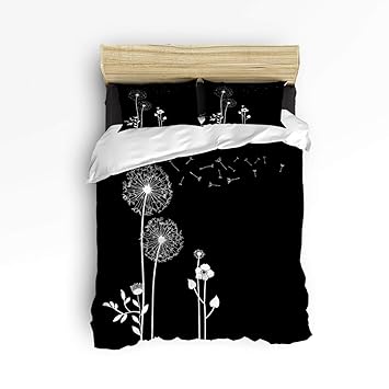 Amazon Com Bilagawa Full Size 4 Piece Comforter Bedding Set Duvet