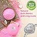 Jewelry Bath Bomb with Ring Surprise Prizes Gift Inside Bath Bomb Hidden Diamond Heart Rings One Sizes Fit All Bath Bombs Gift Set for Women (5.3 Ounce)