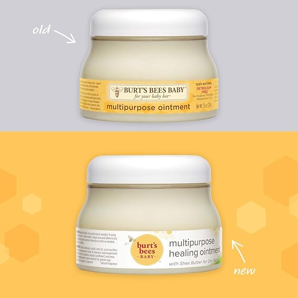 BURT’S BEES BABY 100% NATURAL MULTIPURPOSE OINTMENT, FACE & BODY BABY OINTMENT – 7.5 OUNCE TUB
