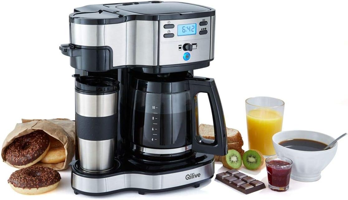 Cafetera Filtro Qilive Q.5108 N