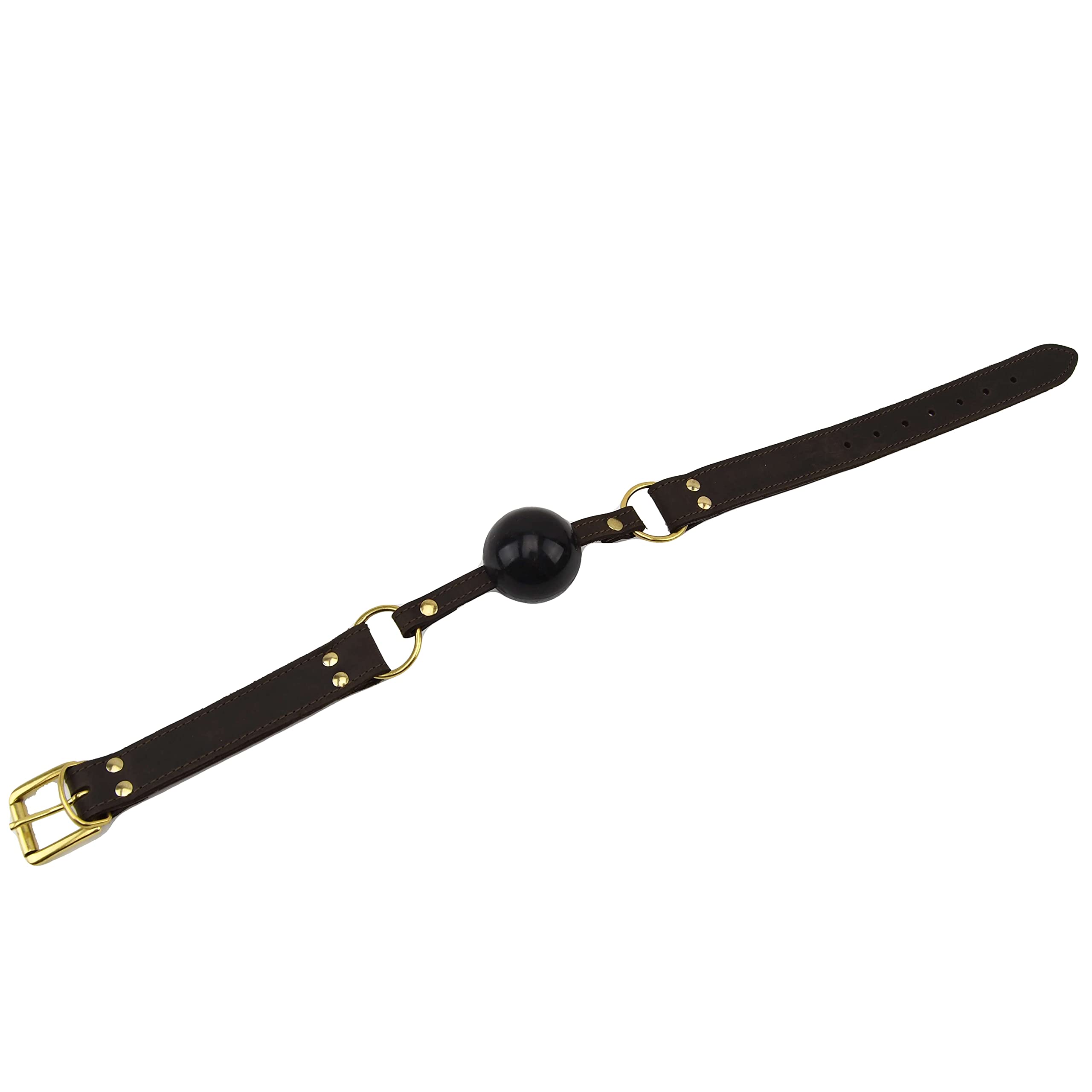 Bound by Loving Joy Nubuck Leather Solid Ball Gag