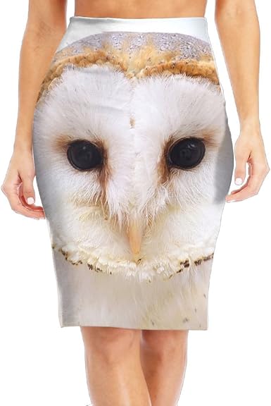 Amazon Com Zetian H Lovely Barn Owl Women S Personalized Print