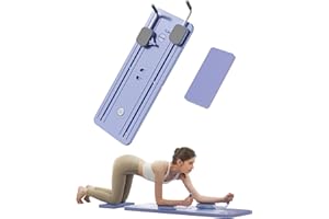 seanleecore AB Roller Wheel with Elbow Support and Kneeling Pad for Core Workout - Ultimate Abdominal Wheel Roller