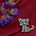 o Blk Cat Brooch Pin Girls Women Cute Rhint Animal Collar Asory