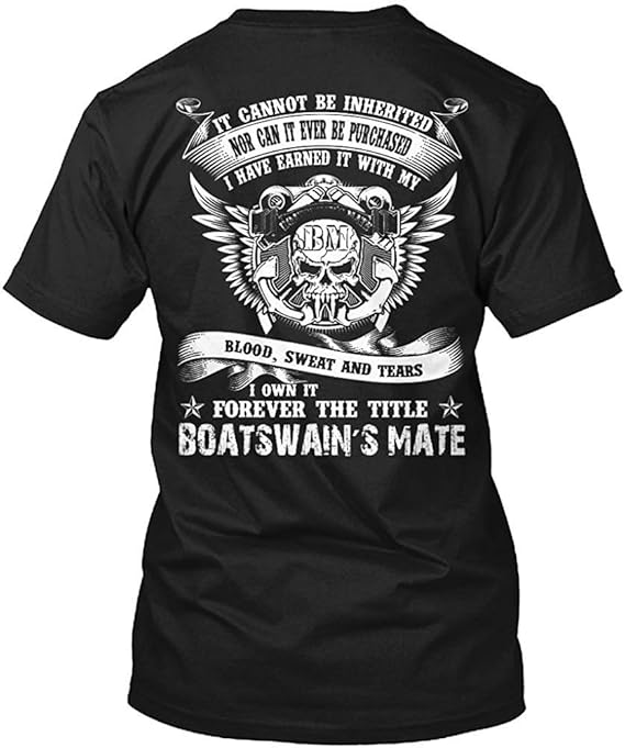 Twwer Teespring Unisex Ltd.Edition Proud of Boatswain'S Mate Hanes