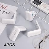 RosewineC 4 Pack Safe Cupboard Locks for Children White view 6