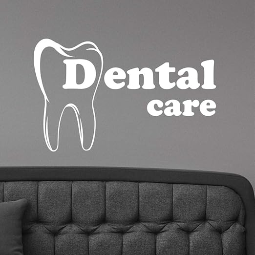 jiuyaomai Diente Cuidado Dental extraíble Pegatinas de Pared ...