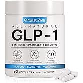 O Nature ZIRAN GLP-1 Weight Management Supplement for Women &amp; Men, GLP1 Appetite Control, Energy &amp; Digestion Balance - Vegan, Gluten-Free, Dairy Free, 90 Capsules (Pack of 1)