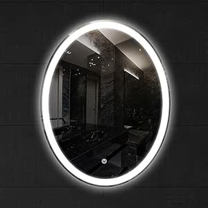 Espejos de tocador montados en la pared Espejo de baño inteligente con