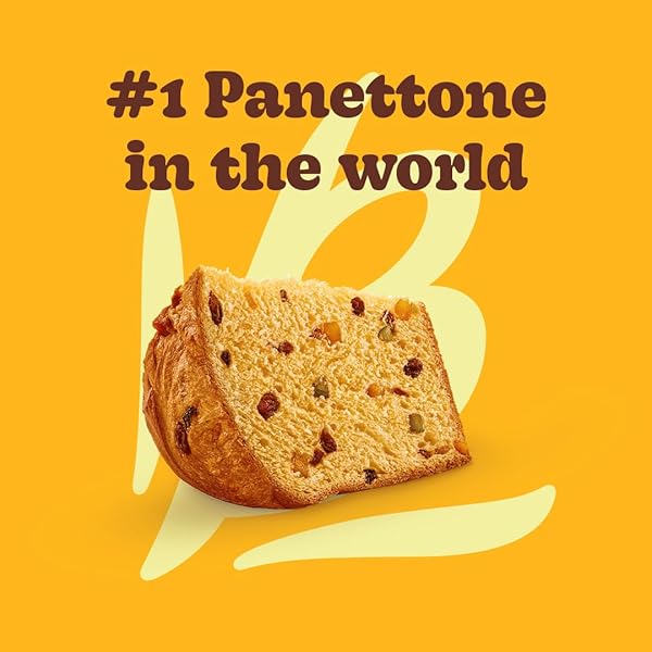BAUDUCCO MINI PANETTONE CLASSIC, MOIST & FRESH, TRADITIONAL ITALIAN RECIPE, HOLIDAY CAKE, 16.8OZ (PACK OF 6)