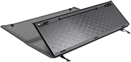 Amazon Com Rough Country Low Profile Hard Tri Fold Fits 2015 2020 F150 5 5 Ft Bed Folding Truck Tonneau Cover 47220550 Rough Country Automotive