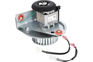 Criditpid HC21ZE117-B HC21ZE117 Furnace Draft Inducer Blower Motor Kit for JAKEL INC J238-150-1571 Draft Inducer Motor, Inducer Motor Kit Includes Blower Wheel and Mounting Bracket.
