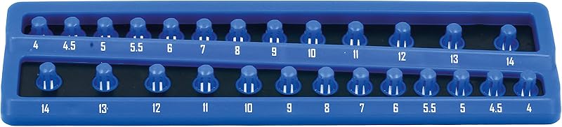 Laser 8632 Twist Lock Socket Tray 1/4" Drive Organizer 26 Sockets