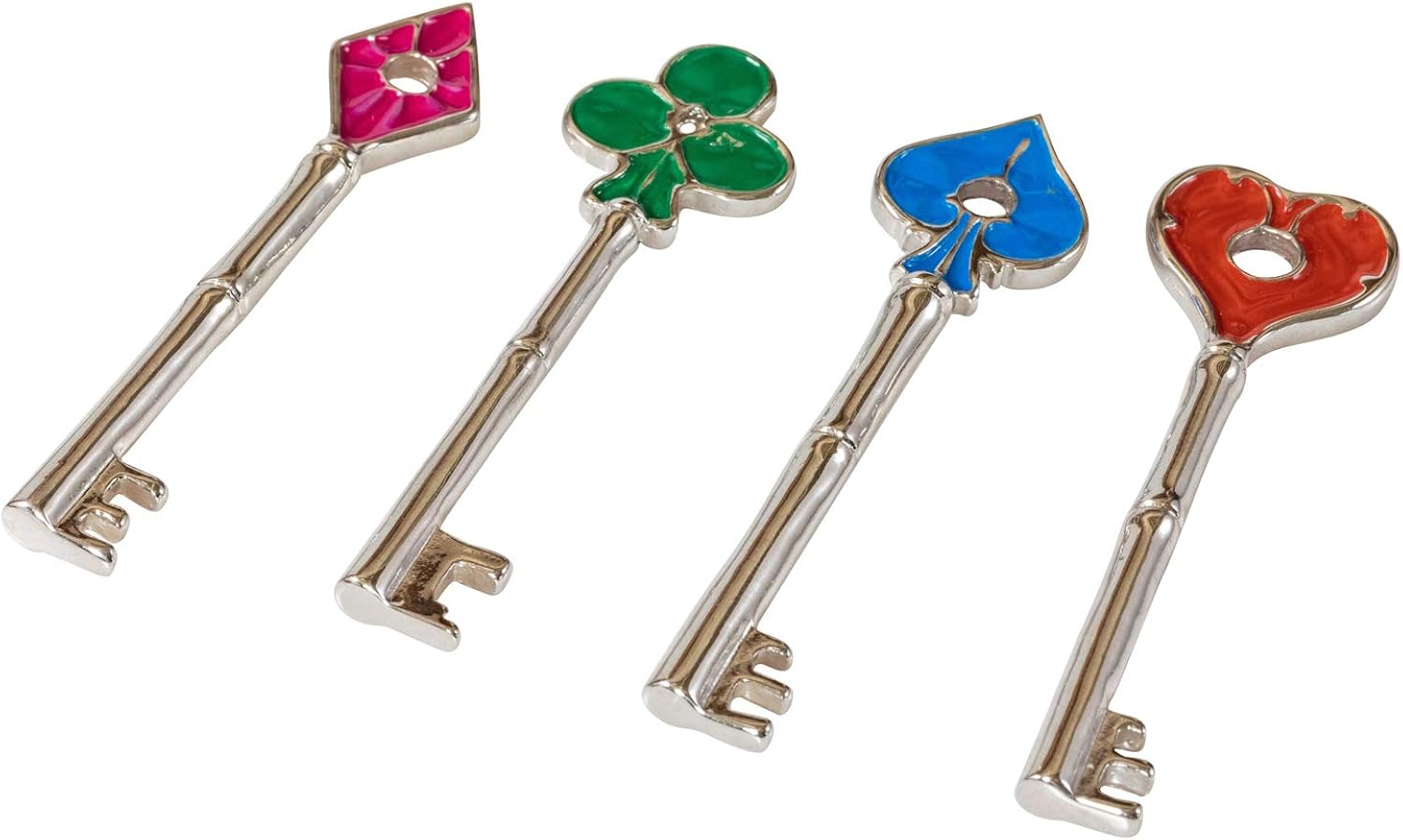 Resident Evil 2 Remake Keys Collection Juego de 4 llaveros de aleación Resident Evil 2 Remake Keys Collection Juego de 4 llaveros de aleación