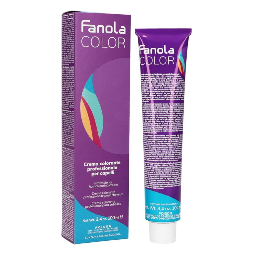 Fanola Cream Colore Colouring Cream 8.00 Light Blonde Intensive 100 ml