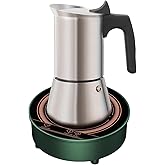 Mini Induction Cooktop Burner 700W/120V Small Hot Plate Portable Electric Stove Cookter for Coffee,Tea & Milk Small Induction