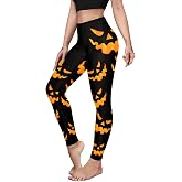 Womens Halloween Leggings Printed Stretchy Leggings Yoga Pants
