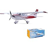 Fms Rc Planes for Beginners Remote Control Airplane for Adults Single-Engine Propeller Airplane 1500MM Cessna 182 Red 6 Channel Hobby Rc Airplanes PNP (No Radio, Battery, Charger)