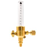 Uniweld UNF3 Nitrogen Flow Indicator with 1/4-Inch Female Flare Inlet Connection and 1/4-Inch Male Flare Outlet Connection