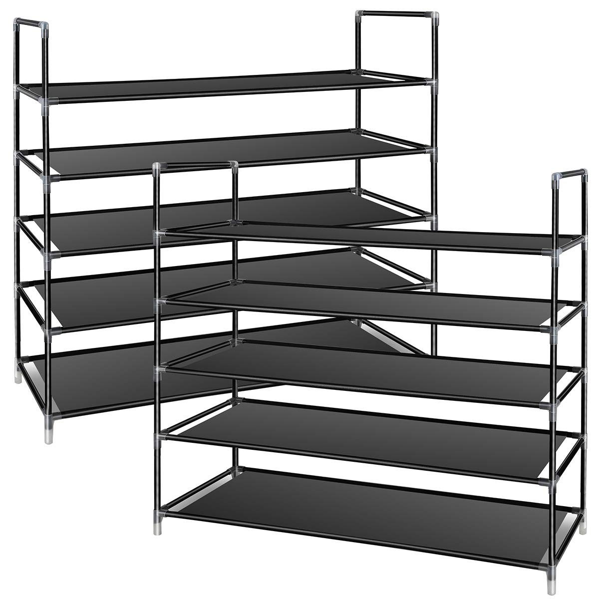 Best 5 Tier Shoe Rack 2 Pack
