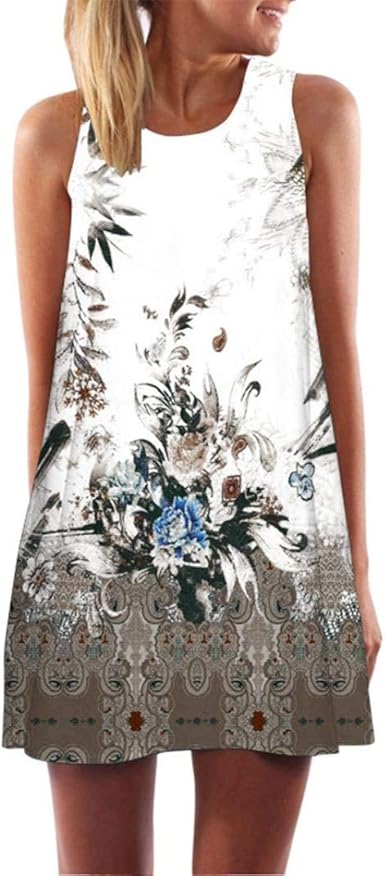 sleeveless summer dresses uk