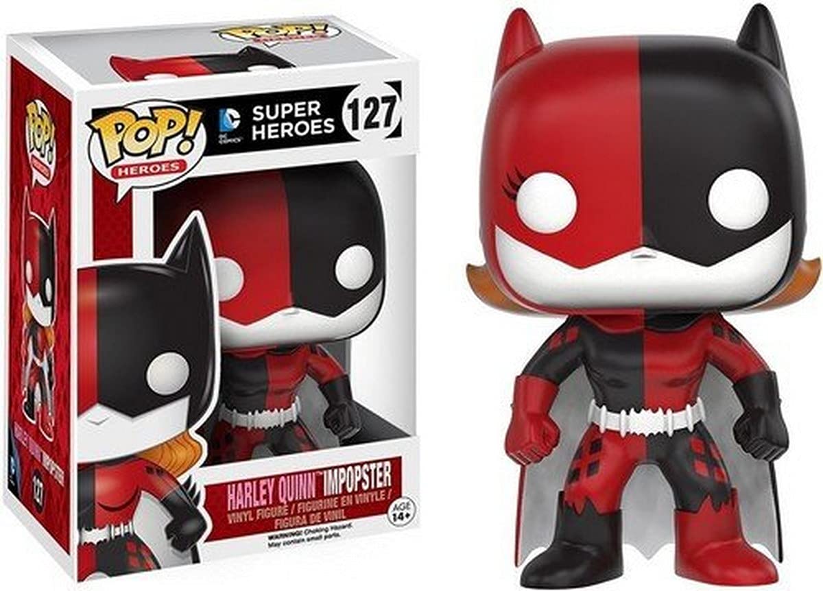 Funko POP Heroes Villanos como Batgirl Harley Quinn Figura de acción