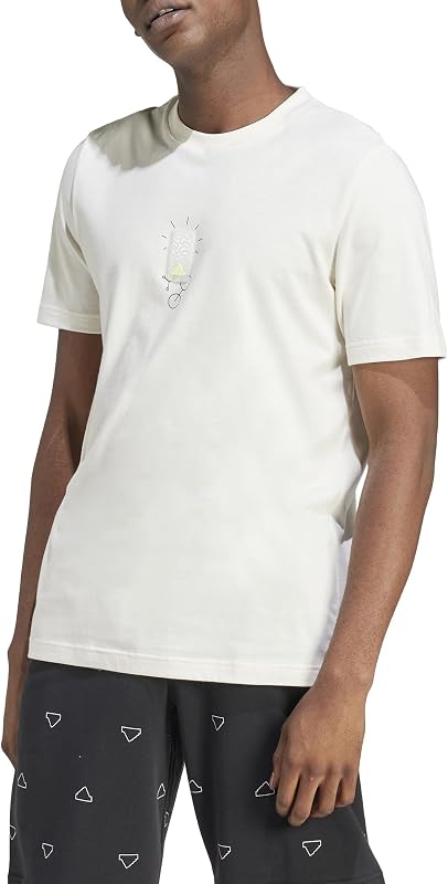 Homme Molded Linear Graphic Tee, Non-Dyed, L — photo 3 sur 6