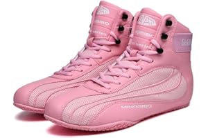 USOWAY Boxing Shoes for Men and Youth, Anti-Slip Wrestling Shoes Men Youth Wrestling Shoes Training,Lightweight and Breathable Green Wrestling Boots