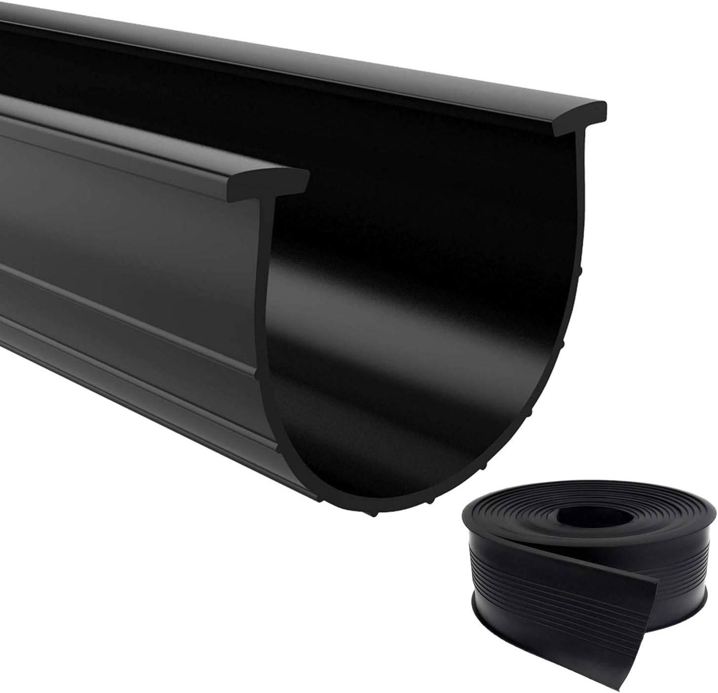 Garage Door Bottom Weather Stripping Kit Rubber Seal Strip Replacement