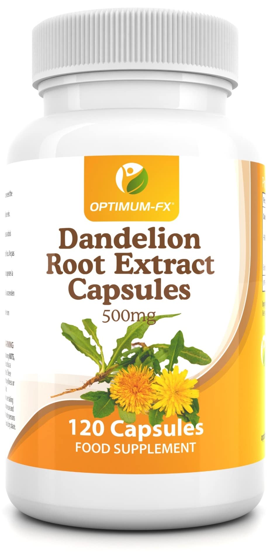 Dandelion Root Extract Capsules 500 mg 120 Capsules