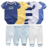 Baby Layette Set Baby Boys' 9-Piece Bodysuits Pants