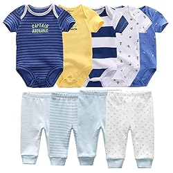 Baby Layette Set Baby Boys' 9-Piece Bodysuits Pants