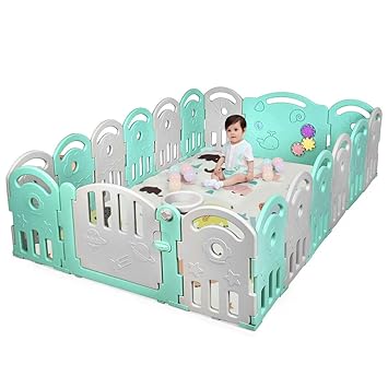 18 panel baby playpen