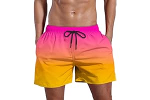 Mens Swim Shorts Men's Sun Protection UPF 50+ Uv Outdoor Long Sleeve T-Shirt One Piece Bathing Suit Bathing Suit Men