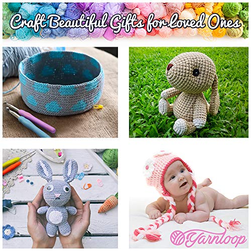 5 Ergonomic+Handles+Beautiful+Large+Crochet+Hooks+Smooth+Needles+Superior