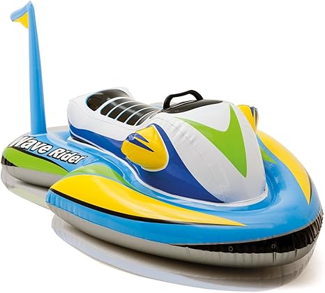 blow up jet ski for pool