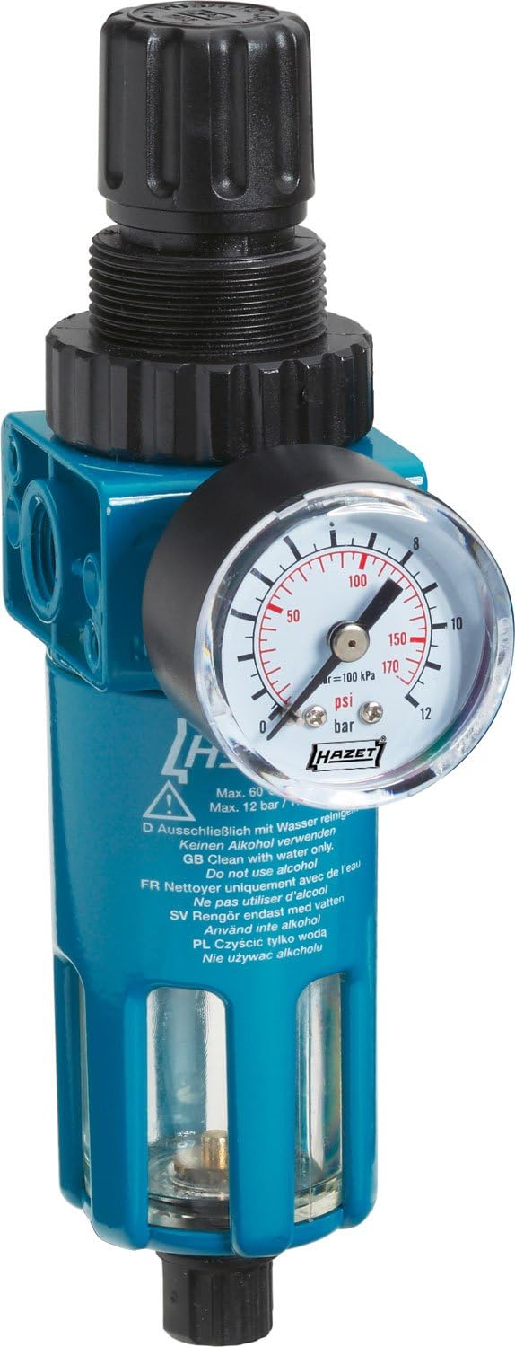 HAZET 9070-7 Filter Pressure Reducer - Multi-Colour, Klein