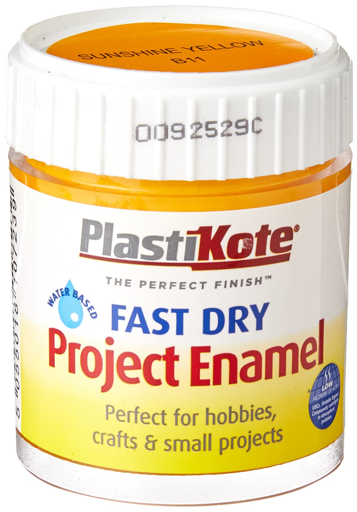PlastiKote 440011 Fast Dry Enamel sunshine yellow 59 ml โ image 1