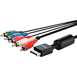 Insten Compatible with PS2/PS3/PS3 Slim HDTV-Ready TV HD Component AV Cable 5-Wire