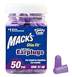 Mack's Slim Fit Soft Foam Earplugs, 50 Pair - Small