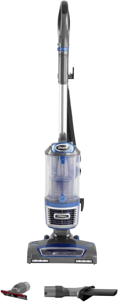 Shark Lift-Away Upright Vacuum Cleaner [NV601UK], Blue/Steel Grey