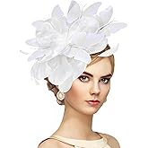 Zinniday Butterfly Organza Fascinators Hats - Monarch Butterfly Tea Party Hat with Hairpin, 2025 Derby Headwear