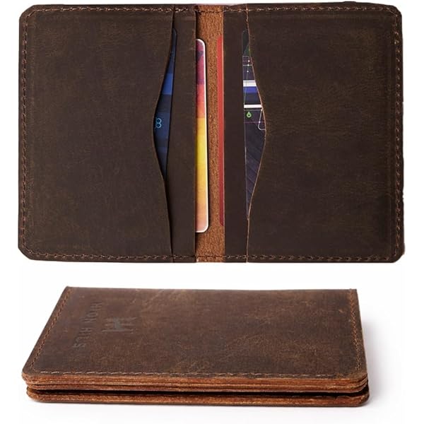【新品・未使用】ADMJ KHALI VALLEY SLIM WALLET Amazon.com: Texas Valley Leather Handmade Slim Wallet for Men and
