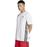 Adidas Mens Train Essentials Feelready 3-Stripes T-Shirt